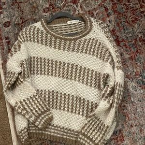 Grey bandit sweater (oversized)(free shipping)